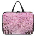 Japanese Cherry Blossom Tree Print Laptop Sleeve With Handle