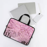 Japanese Cherry Blossom Tree Print Laptop Sleeve With Handle