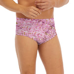 Japanese Cherry Blossom Tree Print Men's Briefs