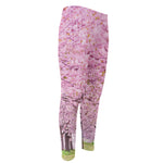 Japanese Cherry Blossom Tree Print Men's Compression Pants