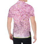 Japanese Cherry Blossom Tree Print Men's Shirt