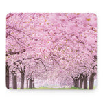 Japanese Cherry Blossom Tree Print Mouse Pad