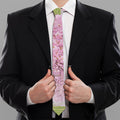 Japanese Cherry Blossom Tree Print Necktie