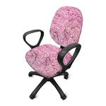Japanese Cherry Blossom Tree Print Office Chair Cover