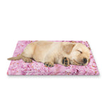 Japanese Cherry Blossom Tree Print Pet Cooling Mat Cover