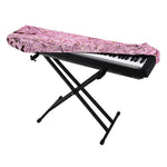 Japanese Cherry Blossom Tree Print Piano Keyboard Cover