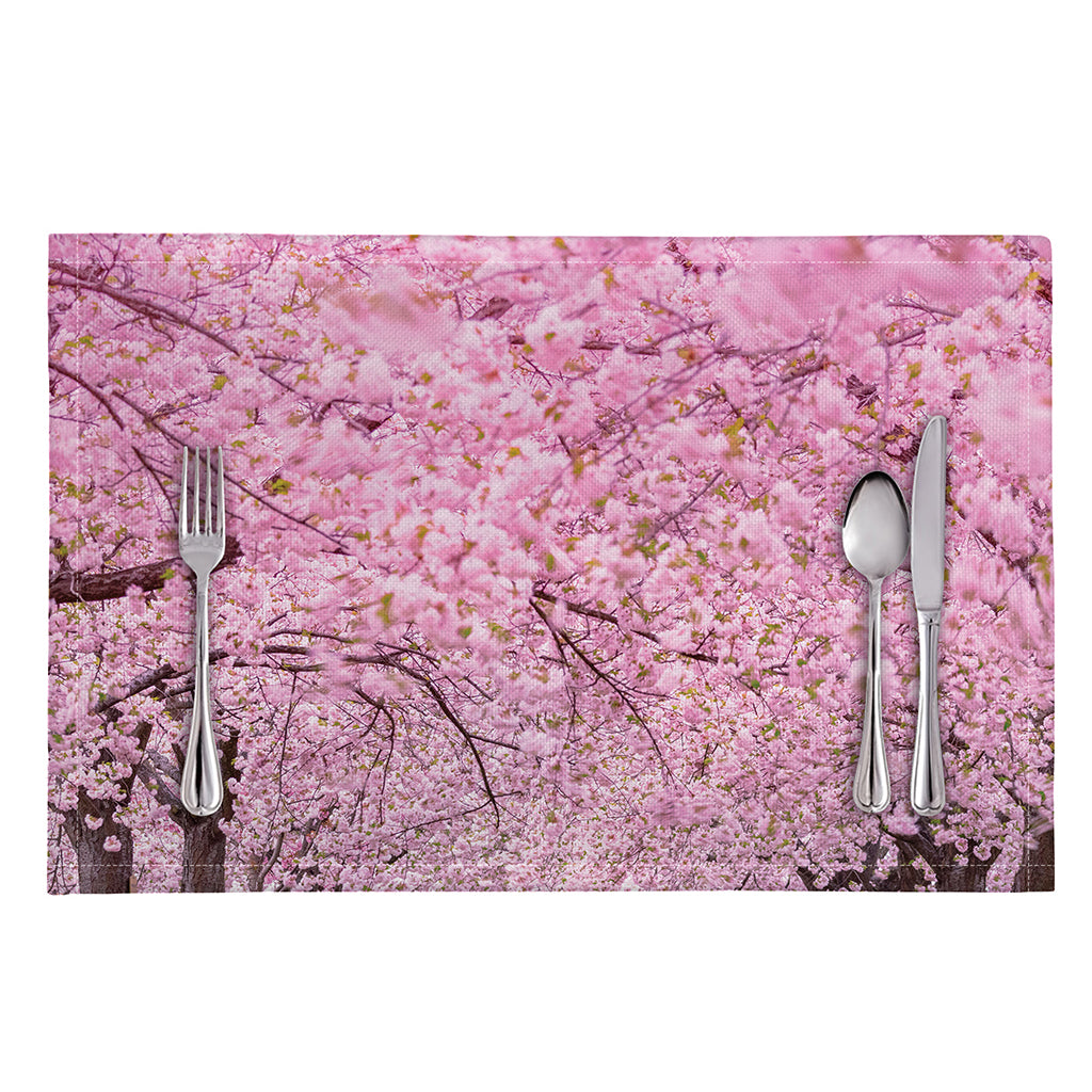 Japanese Cherry Blossom Tree Print Placemat