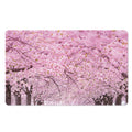 Japanese Cherry Blossom Tree Print Polyester Doormat