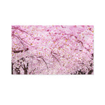 Japanese Cherry Blossom Tree Print Polyester Flag