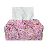 Japanese Cherry Blossom Tree Print Rectangle Tissue Box Cover