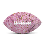 Japanese Cherry Blossom Tree Print Rugby Ball