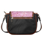 Japanese Cherry Blossom Tree Print Saddle Bag