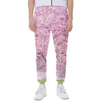 Japanese Cherry Blossom Tree Print Scuba Joggers