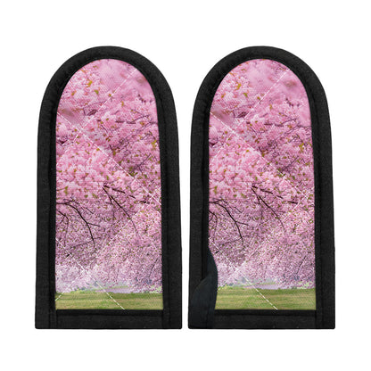 Japanese Cherry Blossom Tree Print Skillet Handle Cover
