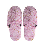 Japanese Cherry Blossom Tree Print Slippers