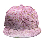Japanese Cherry Blossom Tree Print Snapback Cap