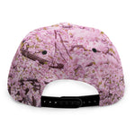 Japanese Cherry Blossom Tree Print Snapback Cap