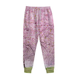 Japanese Cherry Blossom Tree Print Sweatpants