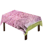 Japanese Cherry Blossom Tree Print Tablecloth