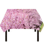 Japanese Cherry Blossom Tree Print Tablecloth