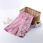 Japanese Cherry Blossom Tree Print Towel