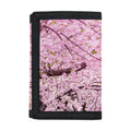 Japanese Cherry Blossom Tree Print Trifold Wallet