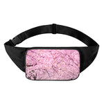 Japanese Cherry Blossom Tree Print Waist Bag