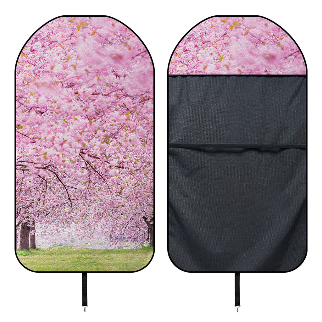Japanese Cherry Blossom Tree Print Waterproof Car Seat Cover