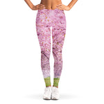 Japanese Cherry Blossom Tree Print Women's Leggings