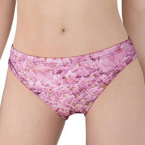 Japanese Cherry Blossom Tree Print Women's Panties