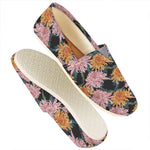 Japanese Chrysanthemum Pattern Print Casual Shoes