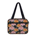 Japanese Chrysanthemum Pattern Print Double Strap Bible Bag