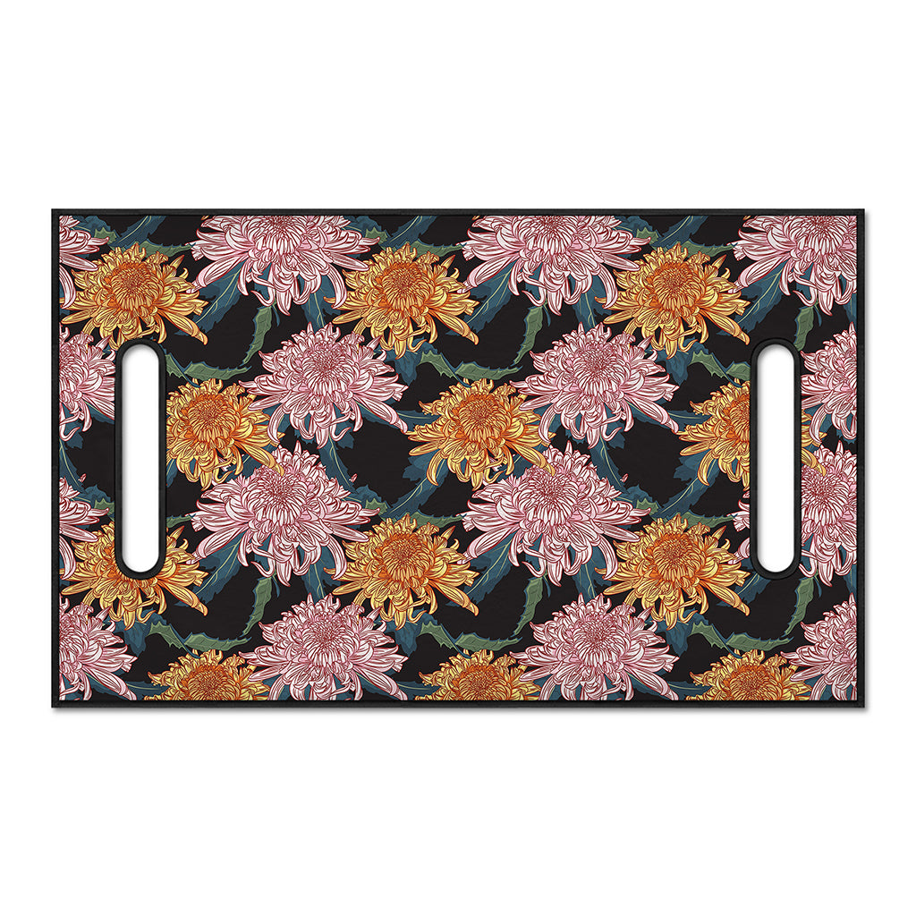 Japanese Chrysanthemum Pattern Print Golf Cart Seat Cover