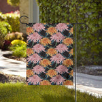 Japanese Chrysanthemum Pattern Print House Flag