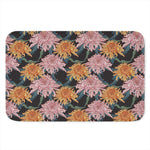 Japanese Chrysanthemum Pattern Print Indoor Door Mat