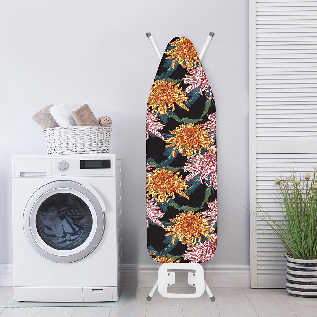 Japanese Chrysanthemum Pattern Print Ironing Board Cover