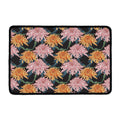 Japanese Chrysanthemum Pattern Print Kitchen Mat