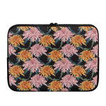 Japanese Chrysanthemum Pattern Print Laptop Sleeve