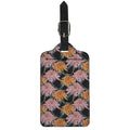 Japanese Chrysanthemum Pattern Print Luggage Tag