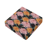Japanese Chrysanthemum Pattern Print Outdoor Seat Cushion Cover