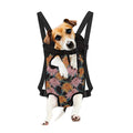 Japanese Chrysanthemum Pattern Print Pet Carrier Backpack