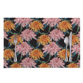 Japanese Chrysanthemum Pattern Print Placemat