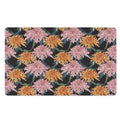 Japanese Chrysanthemum Pattern Print Polyester Doormat