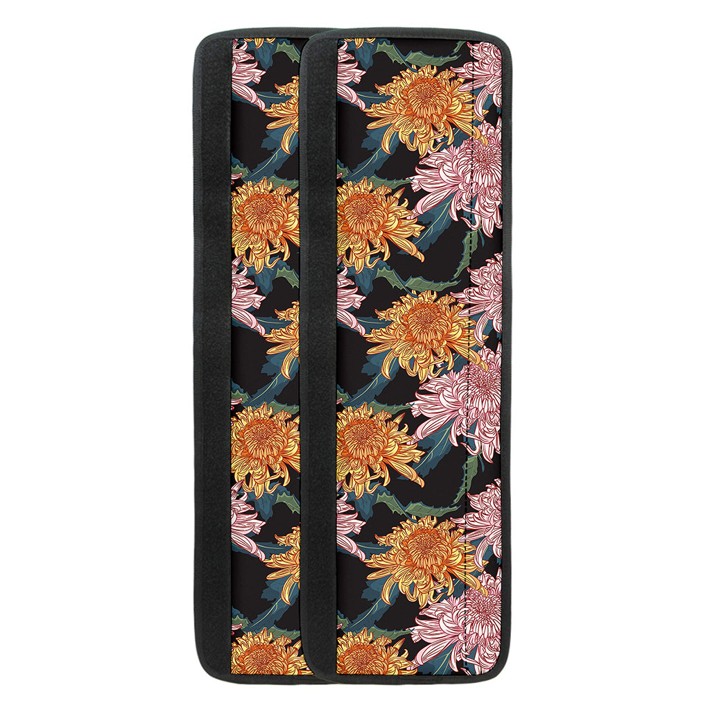 Japanese Chrysanthemum Pattern Print Refrigerator Handle Covers