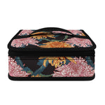 Japanese Chrysanthemum Pattern Print Small Lunch Bag