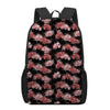 Japanese Cluster Amaryllis Pattern Print 17 Inch Backpack