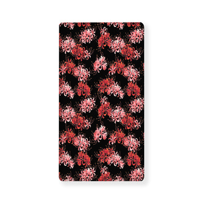 Japanese Cluster Amaryllis Pattern Print Baby Crib Sheet