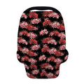 Japanese Cluster Amaryllis Pattern Print Baby Seat Cover