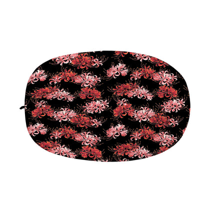 Japanese Cluster Amaryllis Pattern Print Car Side Mirror Covers