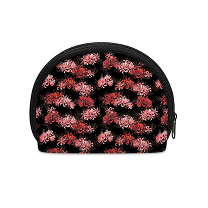 Japanese Cluster Amaryllis Pattern Print Coin Purse
